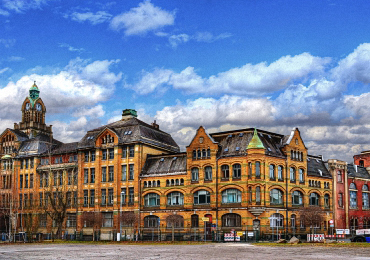 Ehemalige Wellner Besteckfabrik Aue 2015